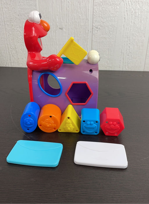 used Mattel Sesame Street Elmo’s Mailbox Shape Sorter