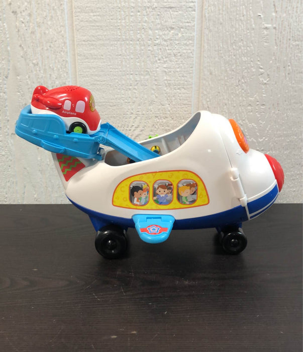 used VTech Go! Go! Smart Wheels Racing Runway Airplane