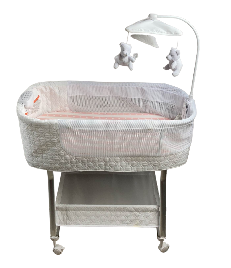 Delta Children SmartSleep Auto-Glide Bassinet