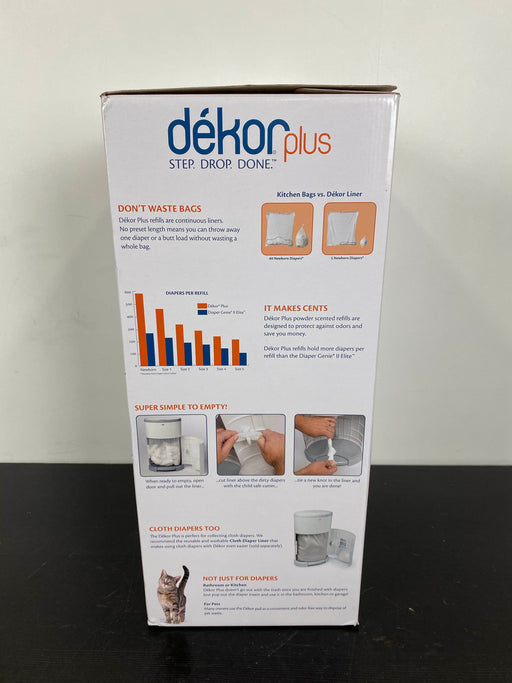 secondhand Diaper Dekor Plus Diaper Pail