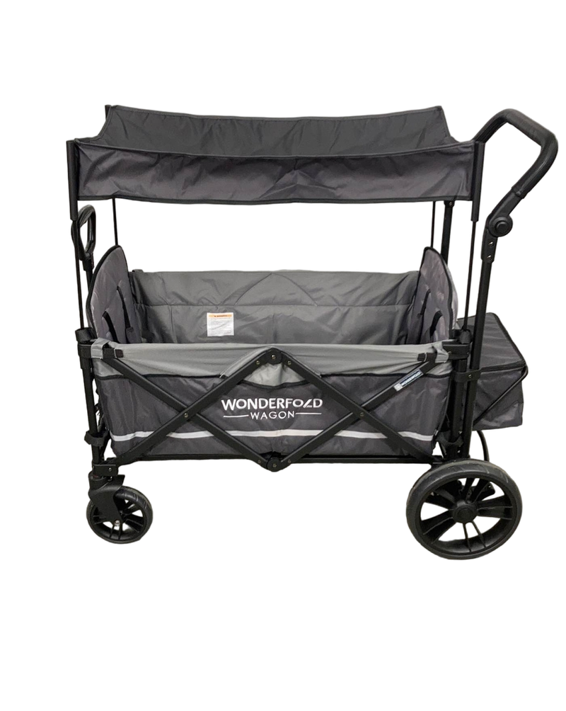 wonderfold x2 push & pull double stroller wagon Wonderfold X2 Push + Pull Double Stroller Wagon, 2022, Stone Gray