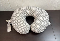 Shop Boppy Luxe Feeding and Infant Support Pillow, Gray Geo Circles at GoodBuy Gear