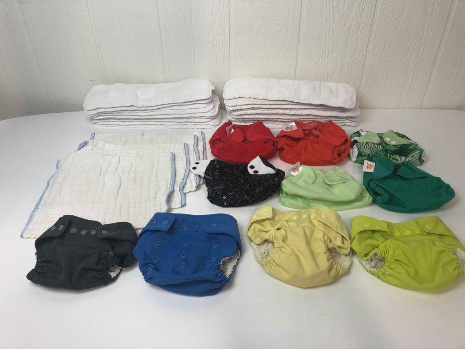 used BUNDLE Cloth Diapers