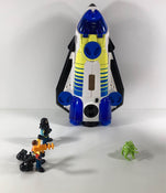 secondhand Fisher Price Imaginext Space Shuttle And Tower