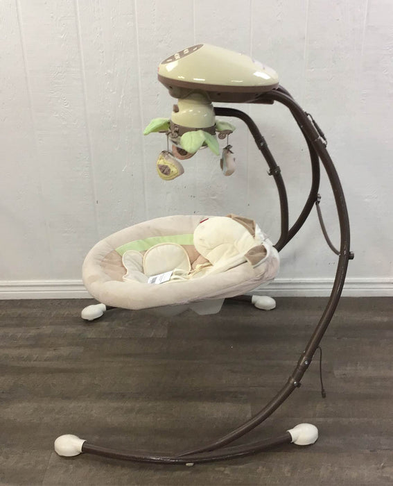 secondhand Fisher Price Cradle 'n Swing, My Little Snugabunny