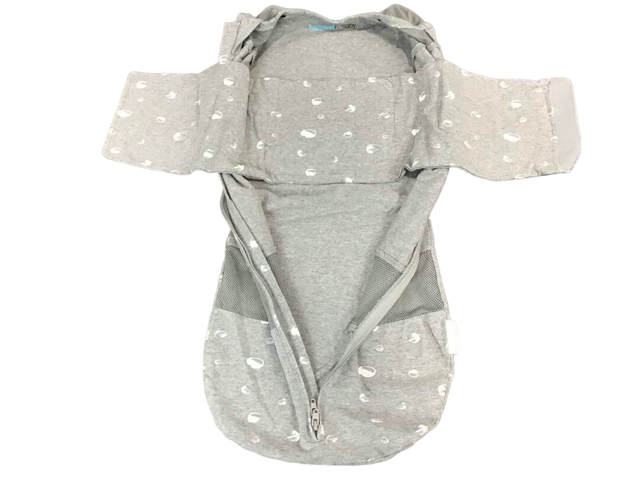 secondhand Happiest Baby Sleepea Swaddle, Large, Graphite Gray Planets