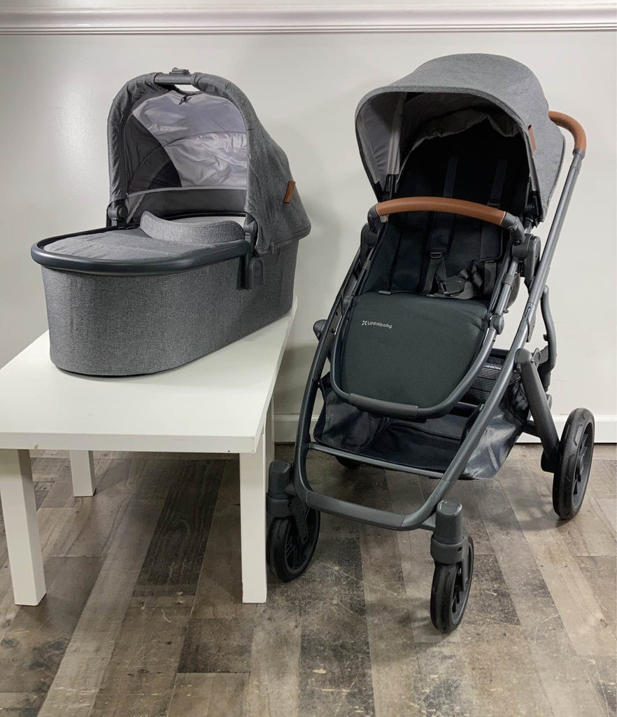 UPPAbaby VISTA V2 Stroller, 2021, Greyson (Charcoal Melange)