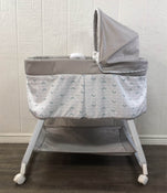 used Ingenuity Ity Snuggity Snug Portable Baby Bedside Bassinet with Soothing Vibrations