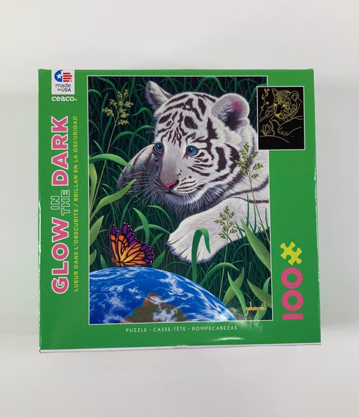 used Ceaco 100 Piece Puzzle, Glow in the Dark