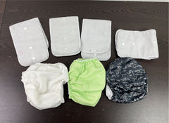 used BUNDLE bumGenius Diapers, With Inserts