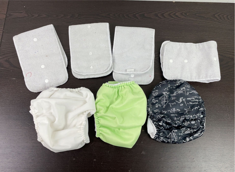 used BUNDLE bumGenius Diapers, With Inserts