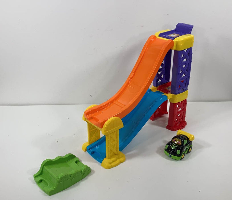 used VTech Go! Go! Smart Wheels 3-in-1 Launch and Play Raceway