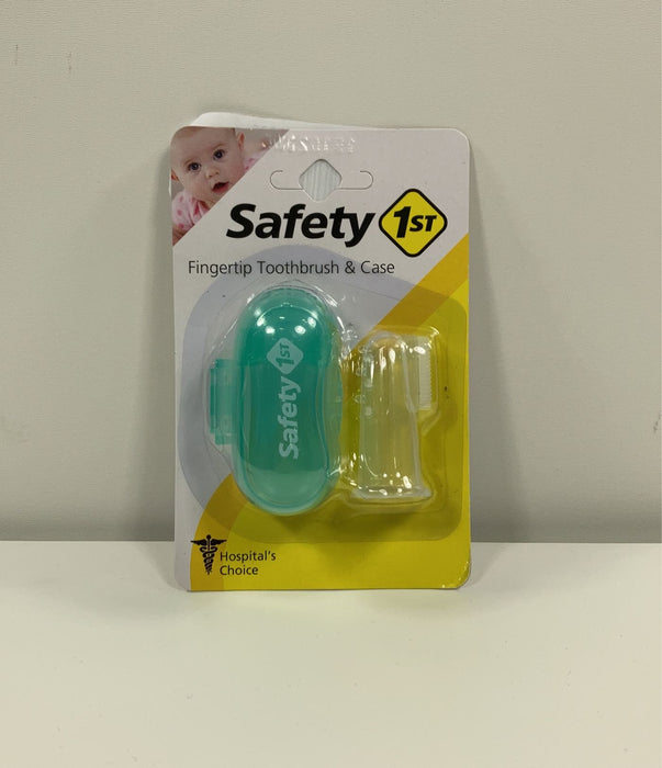 used Safety 1st Fingertip Toothbrush & Case