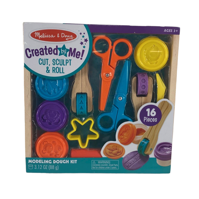 Melissa & Doug Created by Me! Shape, Model & Mold Modeling Dough Kit