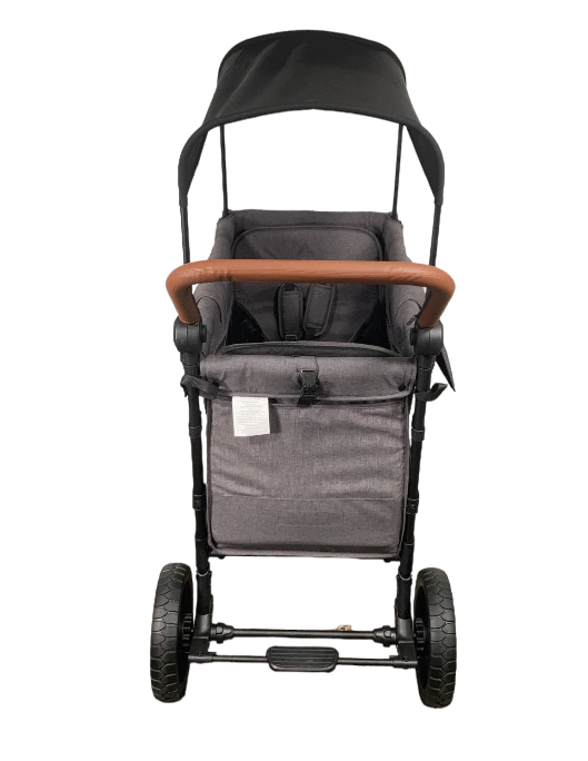 Wonderfold W2 Luxe Multifunctional Double Stroller Wagon, Charcoal Gray, 2023