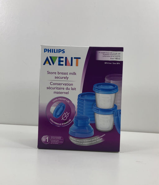 used Philips Avent Breast Milk Storage Cups