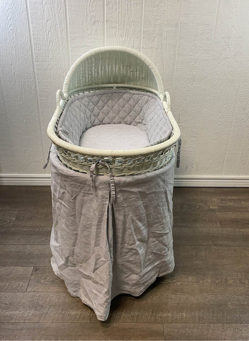 used Pottery Barn Kids Wicker Bassinet