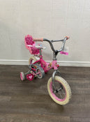 used Huffy Disney Princess Girls' 12" Bike with Doll Carrier