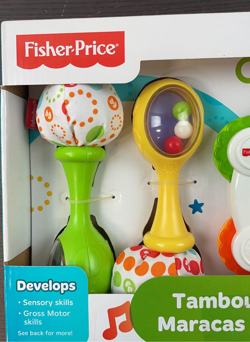 secondhand Fisher Price Tamborune and Maracas