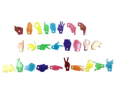 secondhand RESINgoodkids ABC & 123 Sign Language