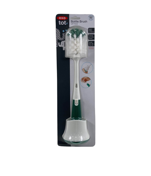 OXO Tot Bottle Brush with Stand  Parents in the know say this