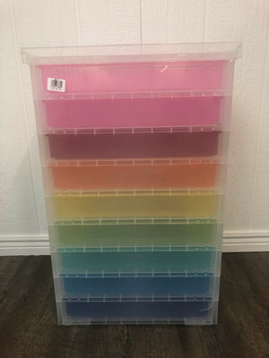 Rainbow 9-Drawer Storage Unit