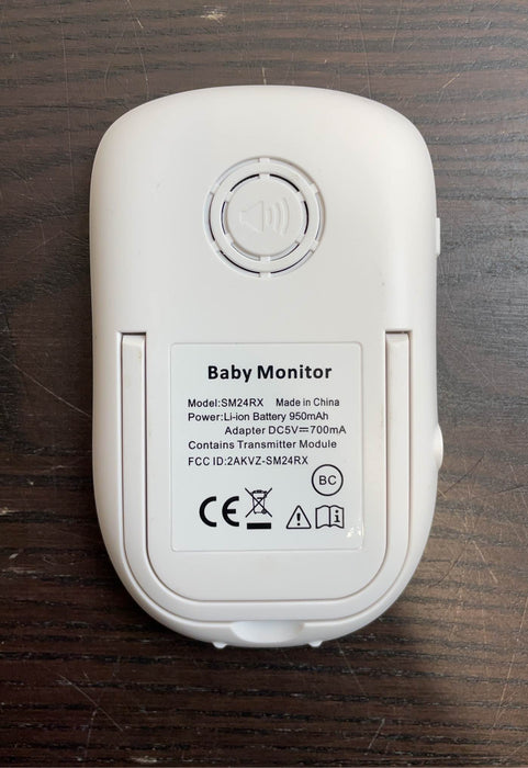 used ANMEATE Video Baby Monitor with Digital Camera, sm24rx