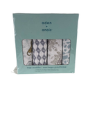 used Aden + Anais Large Cotton Muslin Swaddle, 4 Pack