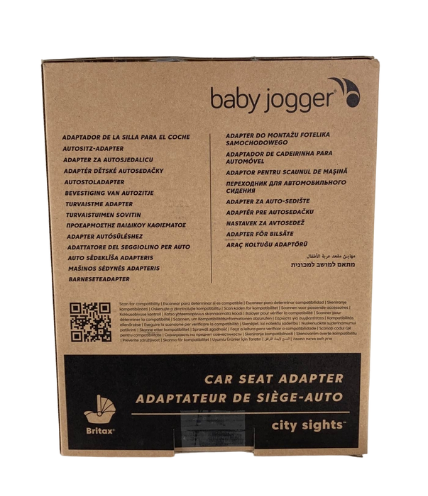 secondhand Baby Jogger City Sights Adapter For Britax