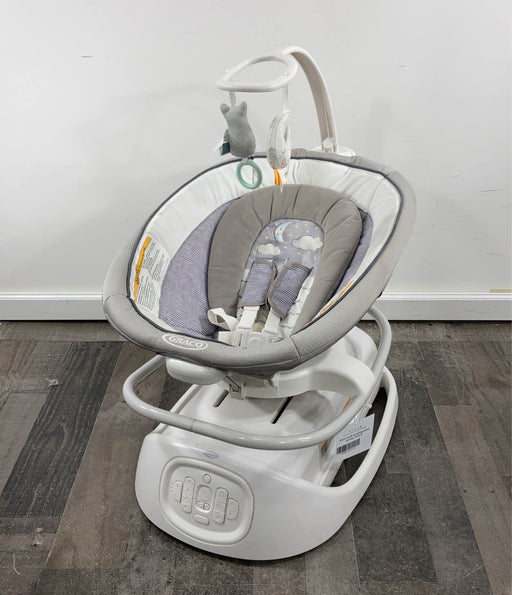 secondhand Graco Sense2Soothe Baby Swing With Cry Detection Technology