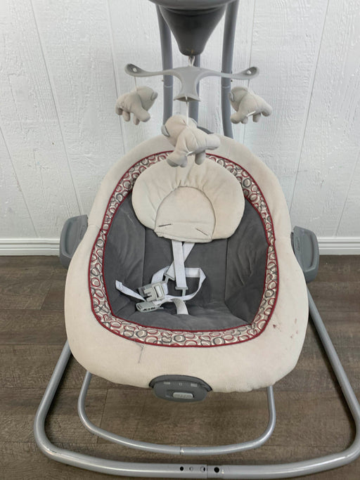 secondhand Graco Cozy Duet Swing And Rocker