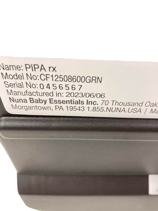 Nuna PIPA rx Infant Car Seat, Granite , 2023