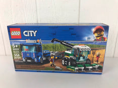 used LEGO City Great Vehicles Harvester Transport Kit