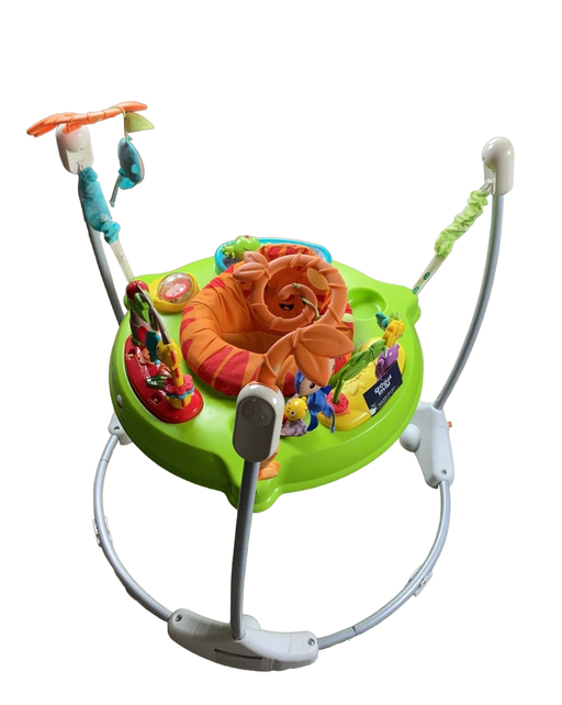 secondhand Fisher Price Jumperoo Activity Center, Roaring Rainforest