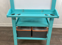 secondhand Little Partners Deluxe Learn And Play Art Center Easel