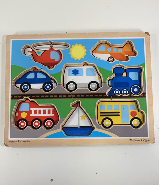 used Melissa & Doug Jumbo Knob Puzzle