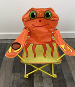 used Melissa & Doug Sunny Patch Cutie Pie Butterfly Camp Chair, Clicker Crab