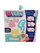 used Big Fat Yarn Finger Knitting Craft Kit