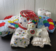 used BUNDLE Crib Bedding