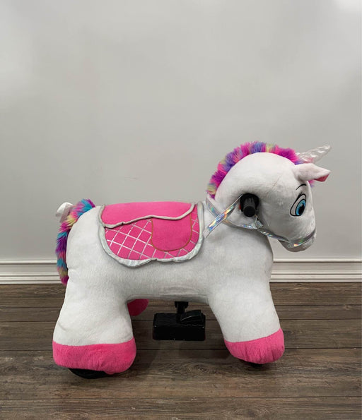 secondhand Stable Buddies Willow Unicorn 6V Plush Ride-On