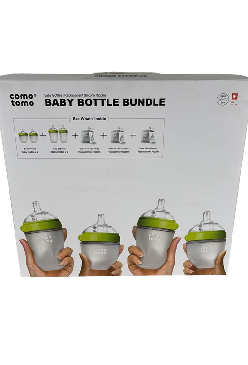 used Comotomo Baby Bottle Bundle