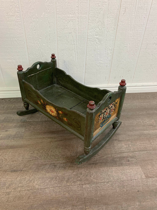 used Vintage Doll Cradle