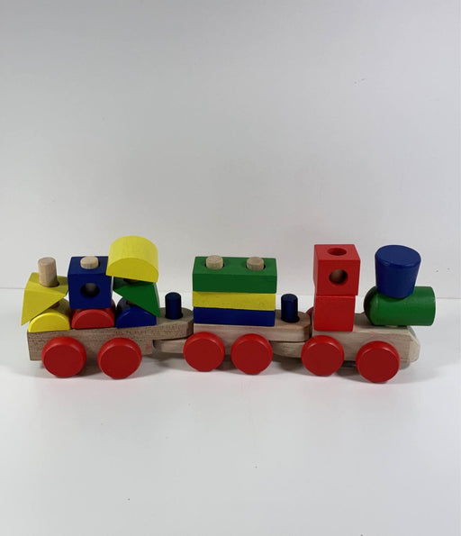 used Melissa & Doug Stacking Train Toddler Toy