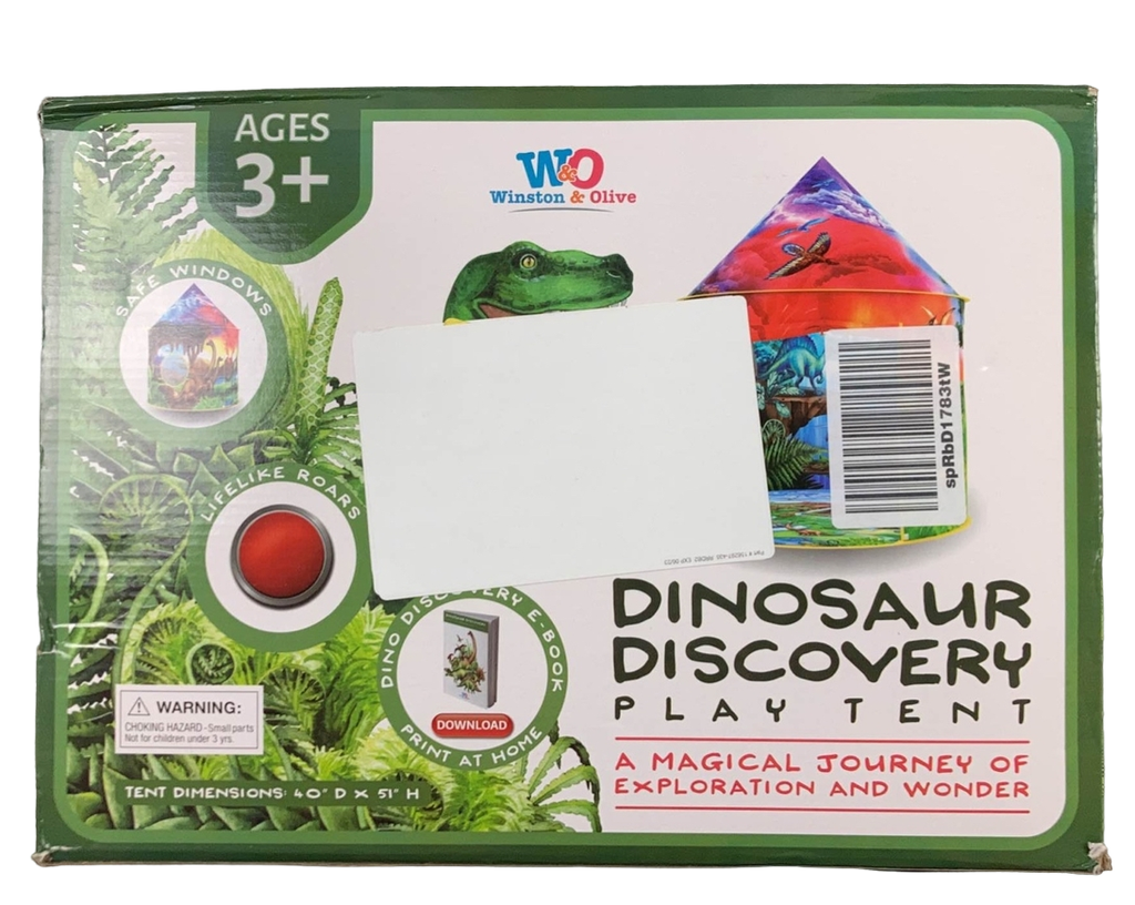 Winston & Olive Dinosaur Discovery Play Tent