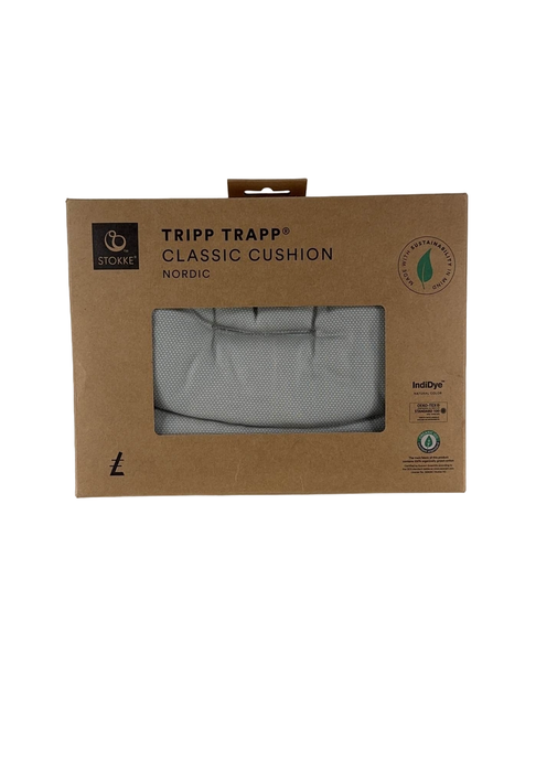 Shop Stokke Tripp Trapp Classic Cushion, Nordic Grey, Version 1.0 at GoodBuy Gear
