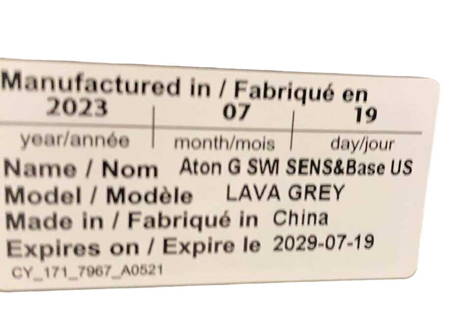 Shop Cybex Aton G Swivel Infant Car Seat and Base, 2023, Lava Grey at GoodBuy Gear