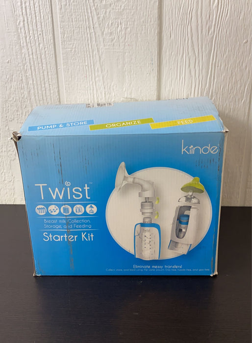 used Kiinde Breast Milk Storage Twist Starter Kit
