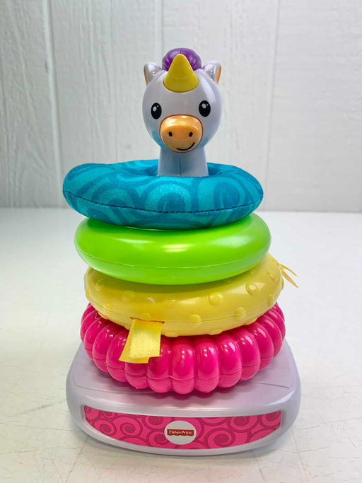 Shop Fisher Price Unicorn Rock-a-Stack at GoodBuy Gear