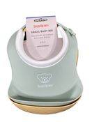 Shop BabyBjorn Feeding Bib Set 2 Pack, Powder Yellow/Powder Green at GoodBuy Gear