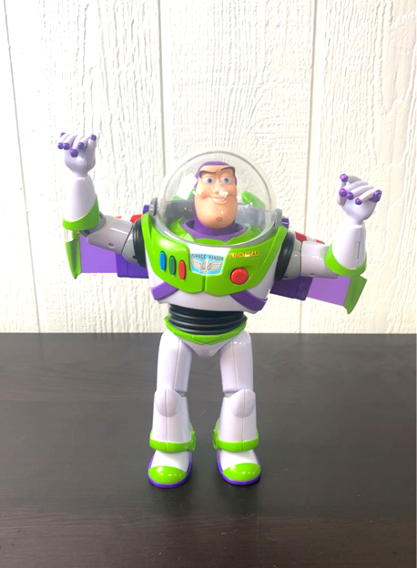 used Disney Buzz Lightyear Talking Action Figure